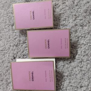 Chanel Chance Eau Tendre - 3 x .05 samples